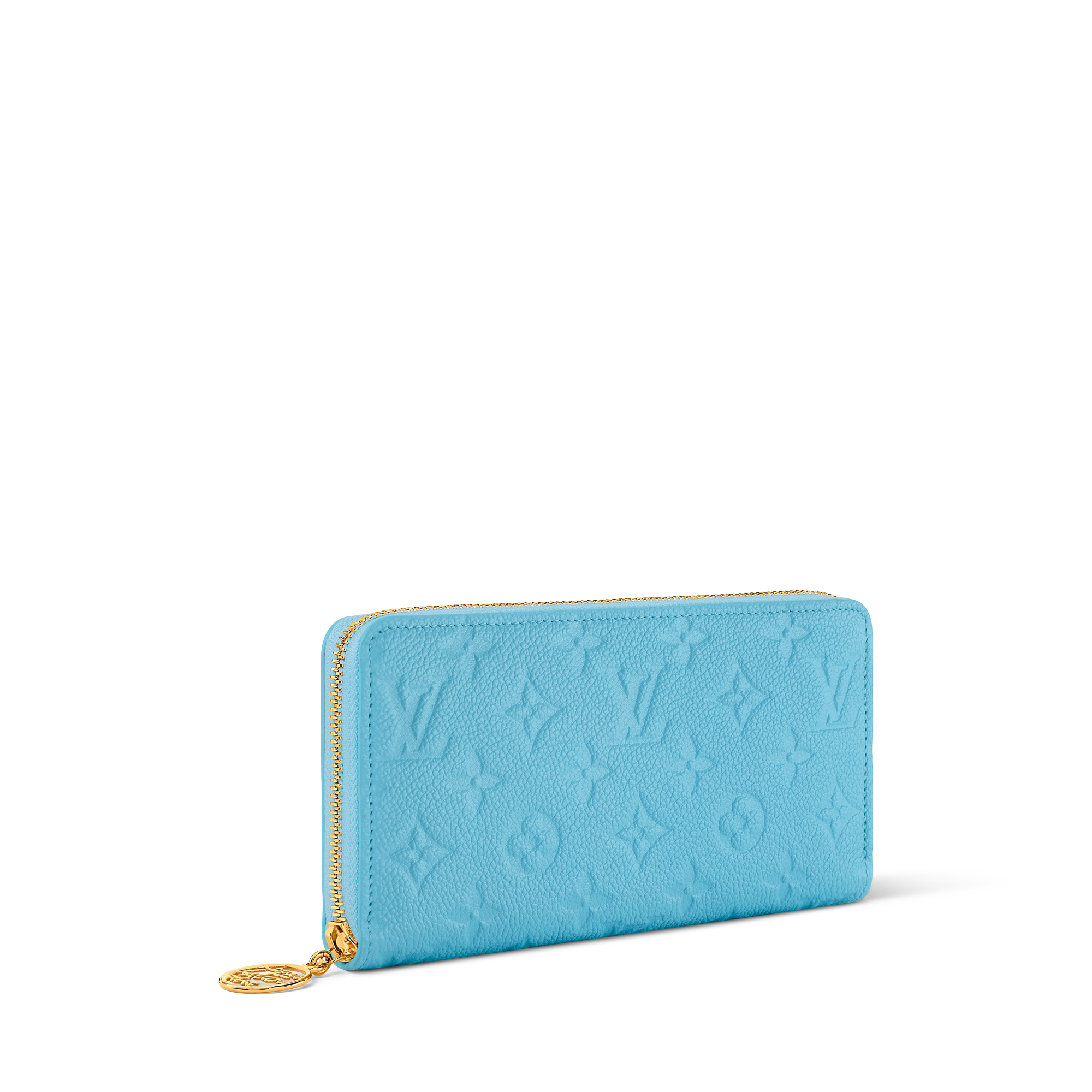 財布 ENVELOPE LEATHER WALLET IN SKY BLUE Saint Laurent Envelope Chain Wallet Grain De Poudre Sky Blue SHW